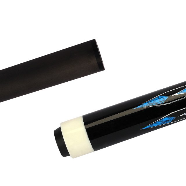 Jing Ji No.17 Thorns Series Carbon Fiber Snooker/Billiard Cue Stick 1/2 Split 12.4mm/12.9mm Factory Customizable for Pool
