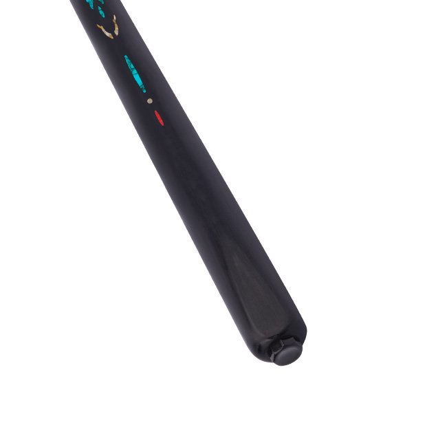 SK-071 High Quality Pool Cue White Wax Wood and Technological Wood Butt Stainless Steel Joint for Snooker and Billiards