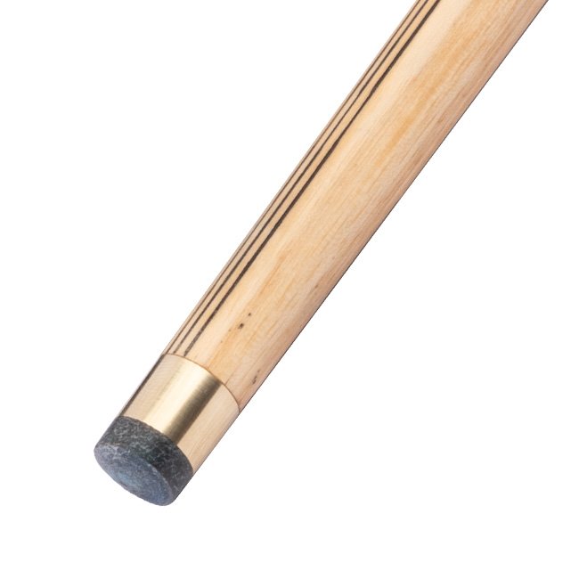 SK-071 High Quality Pool Cue White Wax Wood and Technological Wood Butt Stainless Steel Joint for Snooker and Billiards
