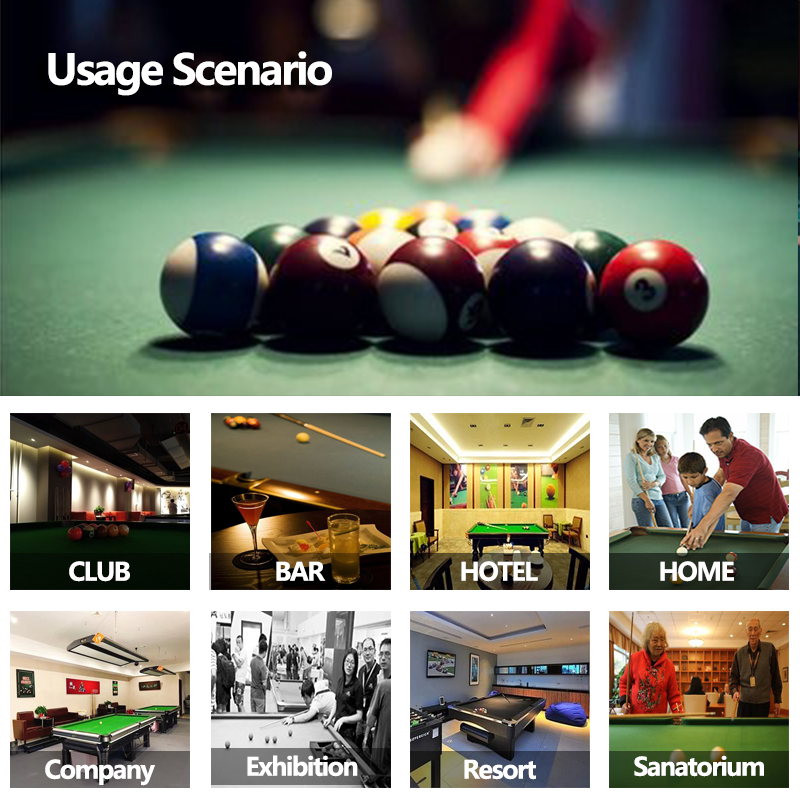 Wholesale Prices Indoor Bar Pool Table 7.8.9.12 ft SLATE pool table for sale commercial snooker 3 and 1 pool tables