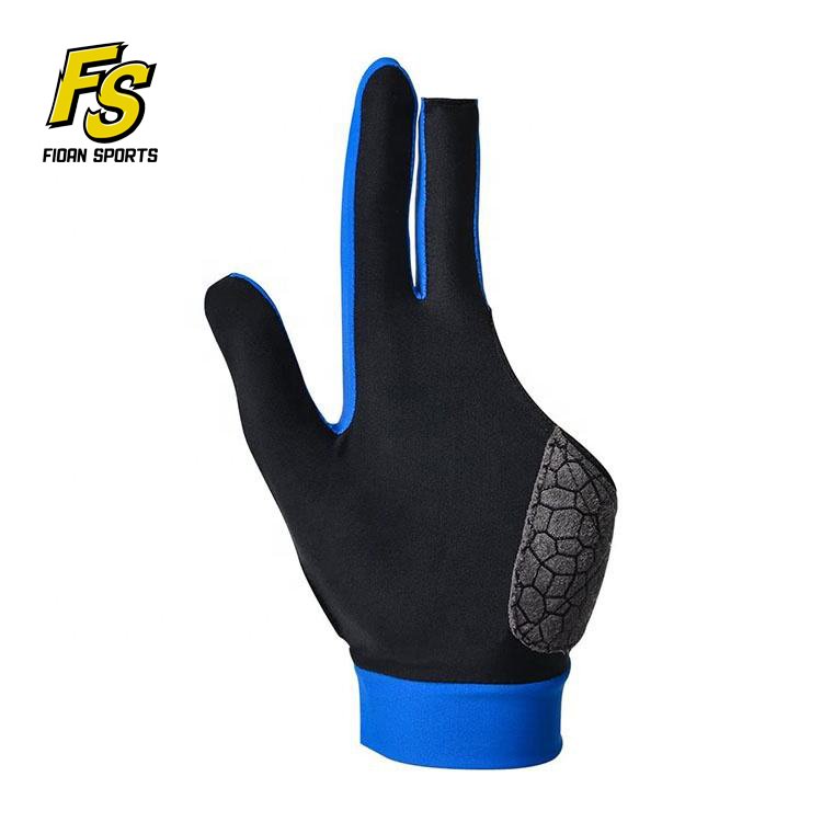 Women Men's Durable Lightweight 3-Finger Snooker Billiards Cue Gloves Waterproof Accessories for Shooters Sports Applicable