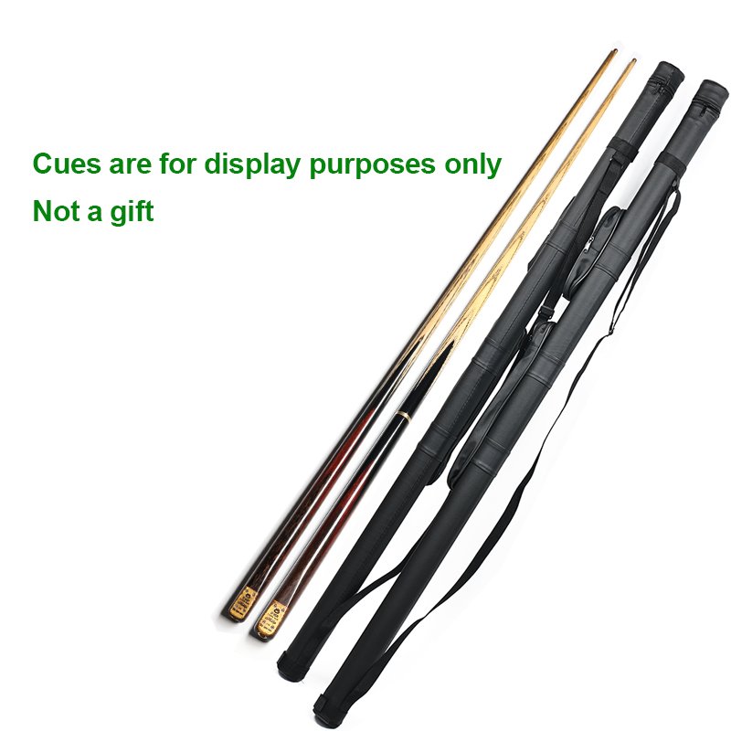 Through rod barrel snooker pool rod bag, round black eight bag, rod cover table tennis rod barrel nine ball pool supplies