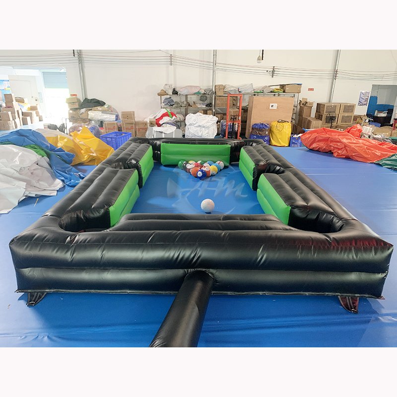 New Custom Inflatable Soccer Billiard Ball Pool Table Snooker Ball games For Rental