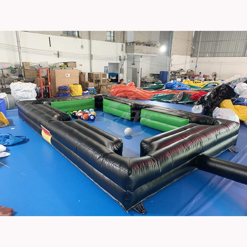 New Custom Inflatable Soccer Billiard Ball Pool Table Snooker Ball games For Rental