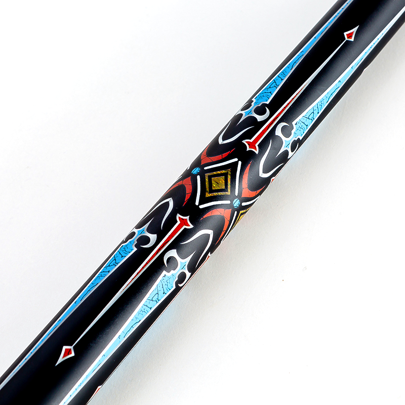 Billiard Cue Stick with extension handle screw hole 3/4 Jointed Cue 10mm-Tip Ash Wood Pool Snooker Cue