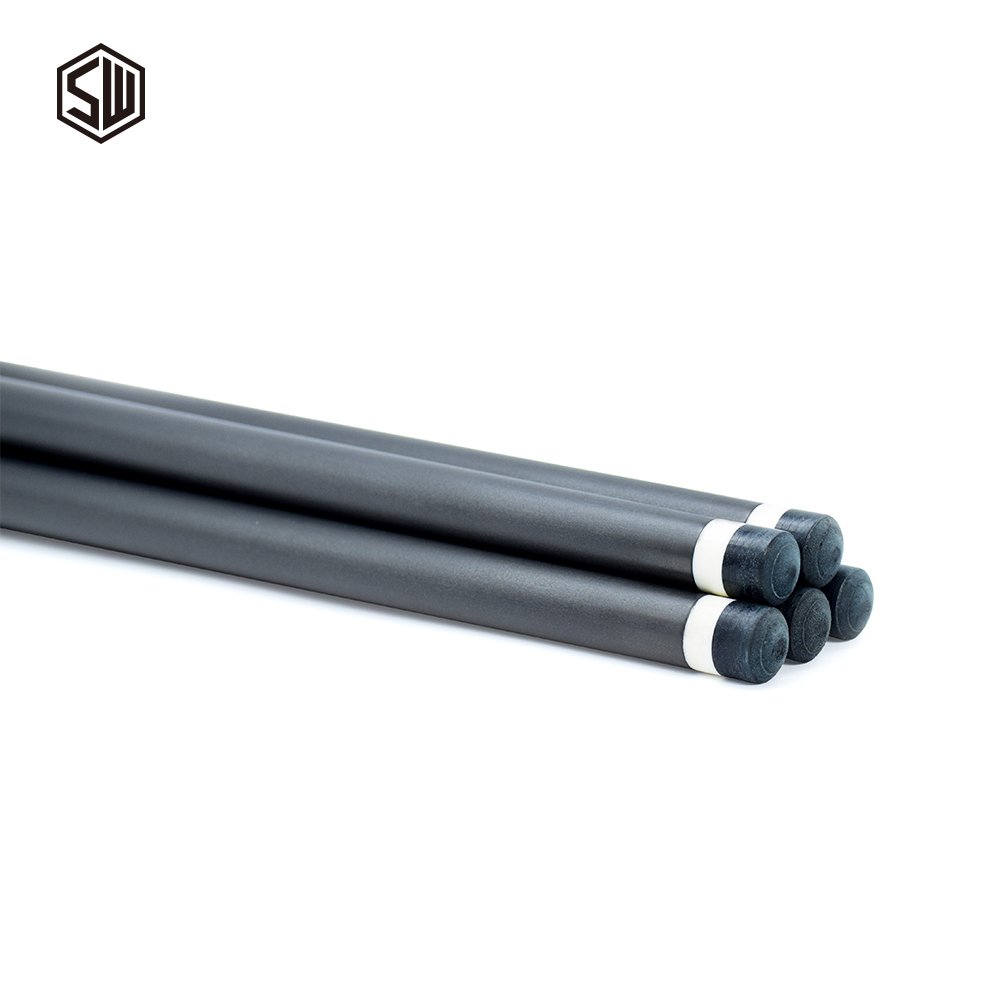 carbon fiber billiard cue shaft black black technology carbon fiber biliard pool cue shaft