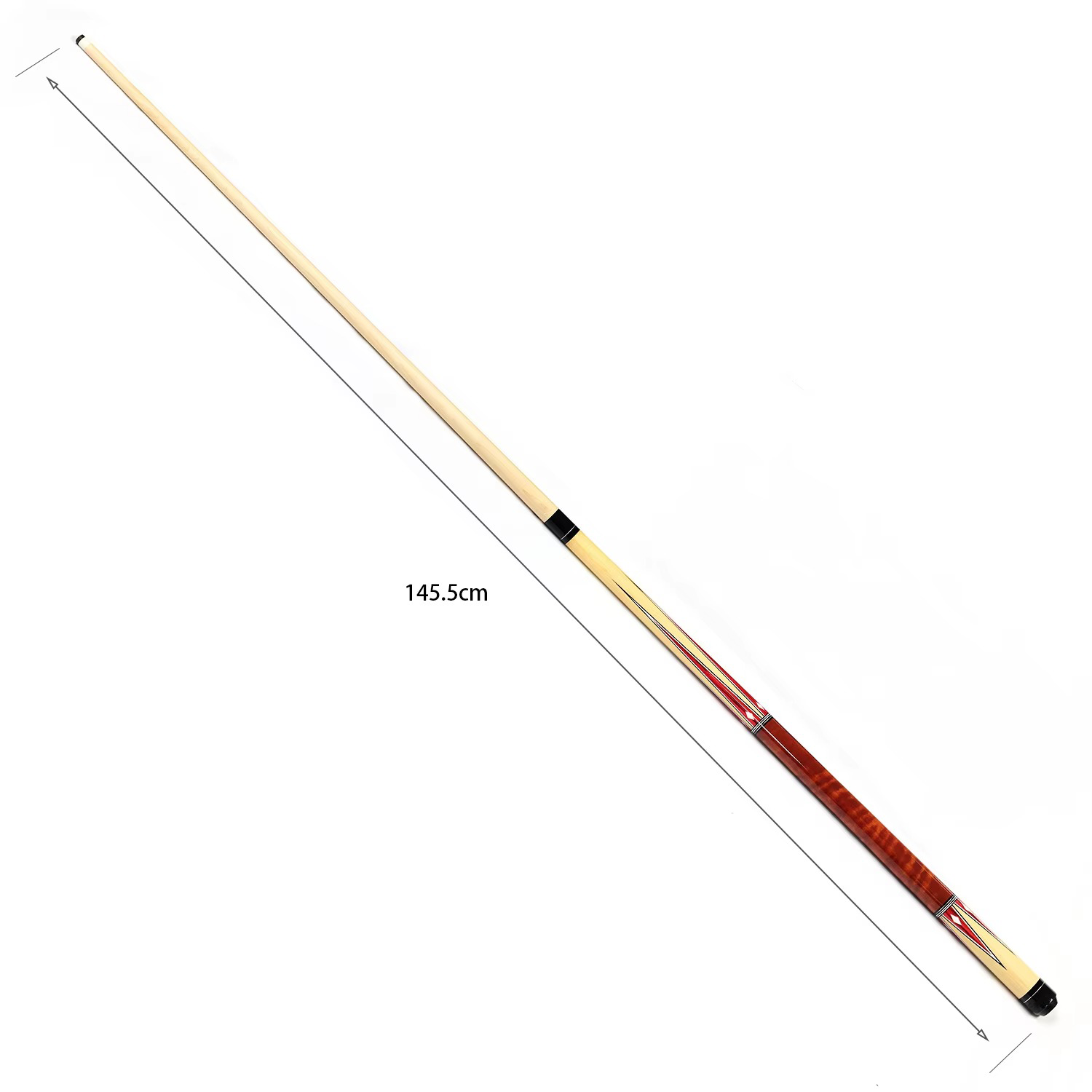 1/2 Style Carom Cue Table Sticks 57 Inch Length Maple Wooden Joint Billiard Snooker & Billiard Cues for Sale