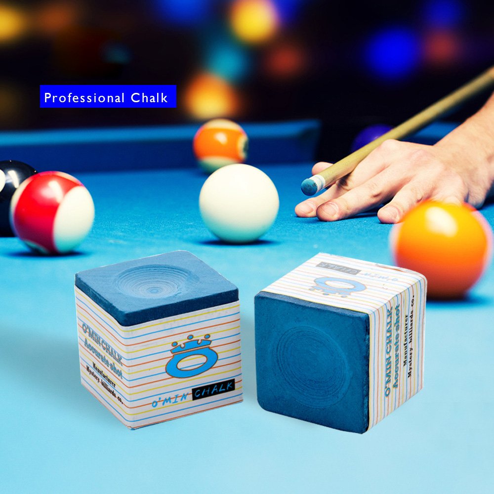 Manufacturer Supplier Custom Professional Round Pool Stick Cues Chalk Ecofriendly Billiard Chalk for Billiards Cues