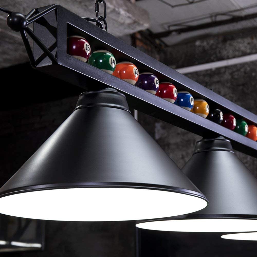High quality 3 heads lamp billiard pool snooker table lighting/light/lights