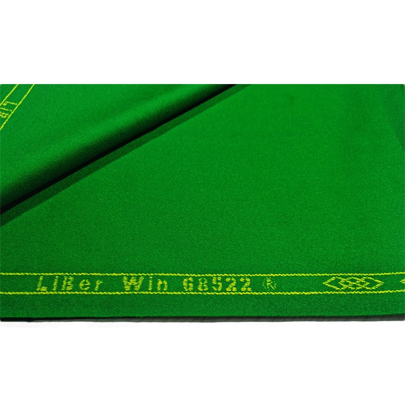 High quality Liberwin-68522-SN12 woolen nylon cloth for 12FT snooker table cloth