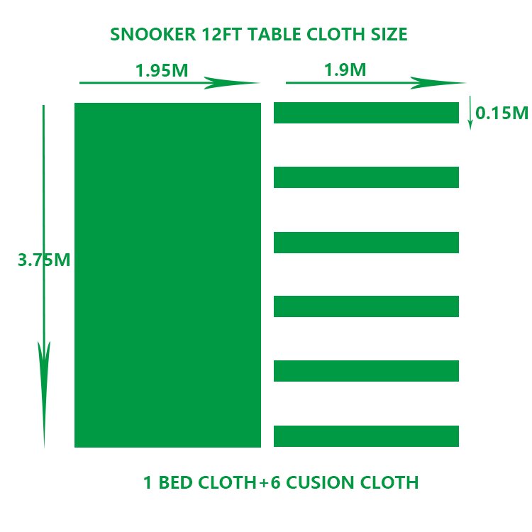 High quality Liberwin-68522-SN12 woolen nylon cloth for 12FT snooker table cloth