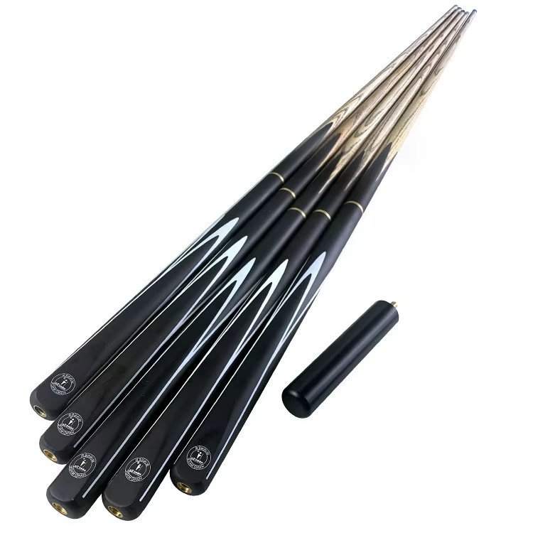 Factory Custom Logo Carbon Billiard Snooker Cue 3/4 Jointed Woods Snooker Cue Stick