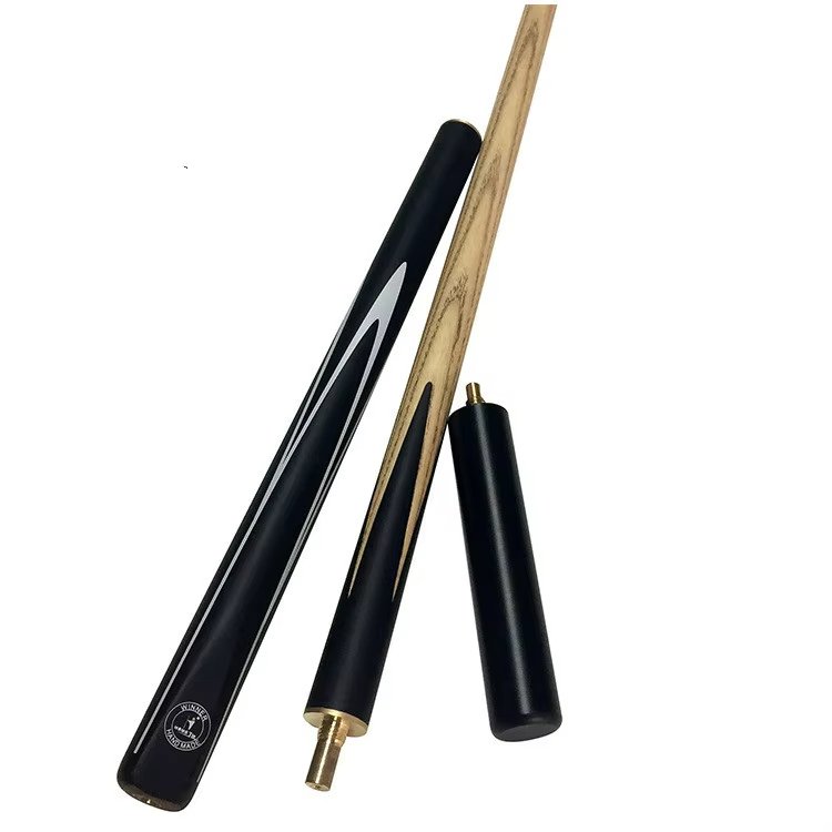 Factory Custom Logo Carbon Billiard Snooker Cue 3/4 Jointed Woods Snooker Cue Stick