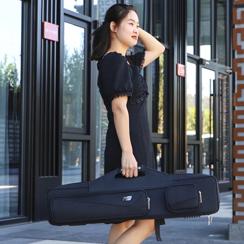 JINCHUAN Unisex Sturdy Waterproof Portable Snooker Cue Case Fashionable Snooker & Billiard Cases