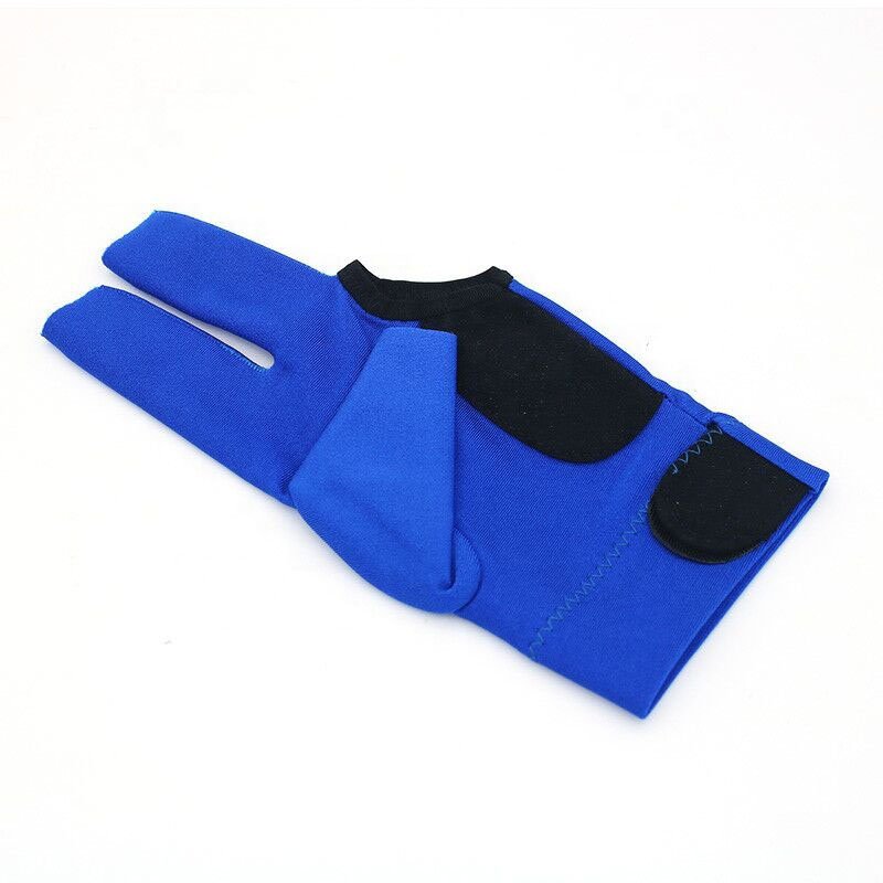 High Quality IBS Billiard Gloves Red/Blue/Black Left Hand Open Finger Gloves