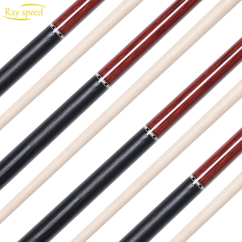 Rayspeed Professional Billiard Pool Cue Half Carbon Core Center Joint Cue Cocobolo Wood Hard Maple shaft Radial Joint 12.5mm Tip