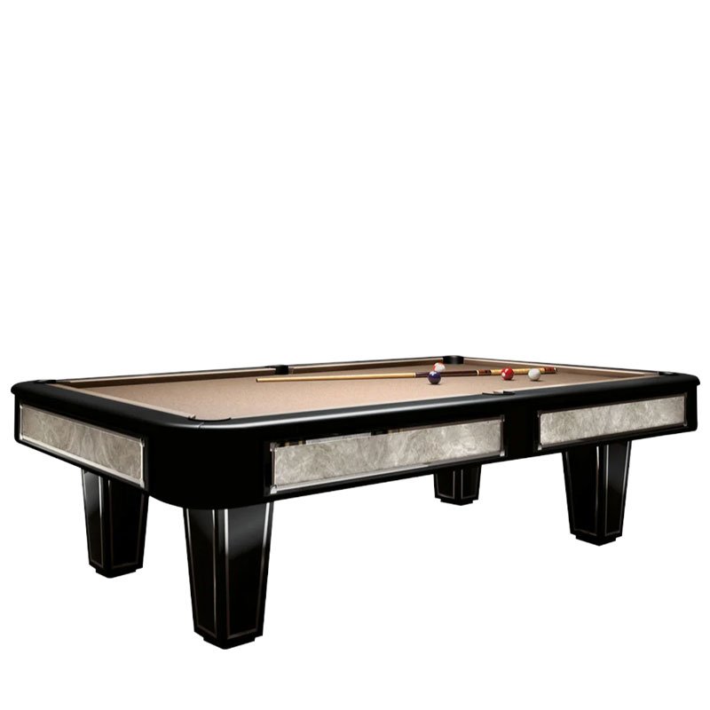 2024 New Modern Pool Table Leather Pocket Stable Leg 7ft/8ft/9ft Solid Wood Pool Table for sale