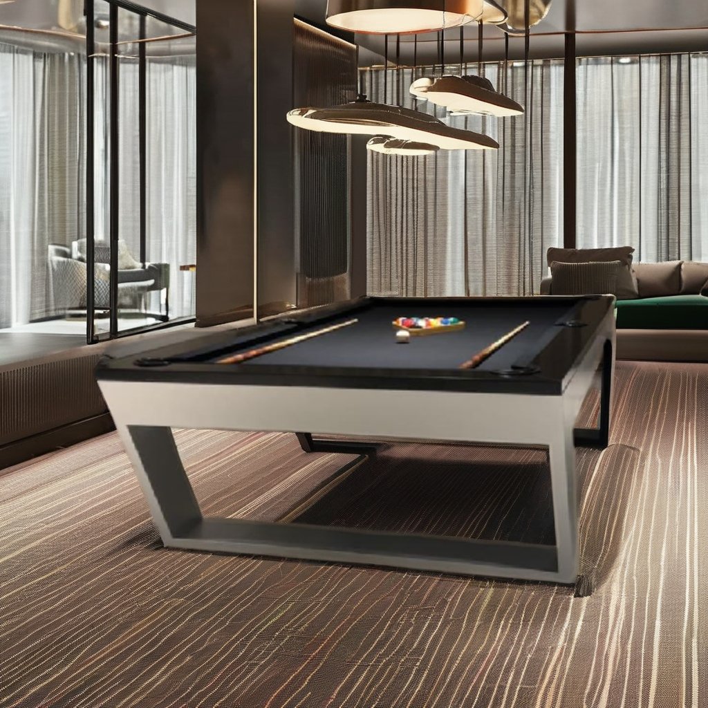 2024 new designs high-end modern style luxury snooker billiard tables 9ft 8ft 7ft size solid wood and slate pool table for sale