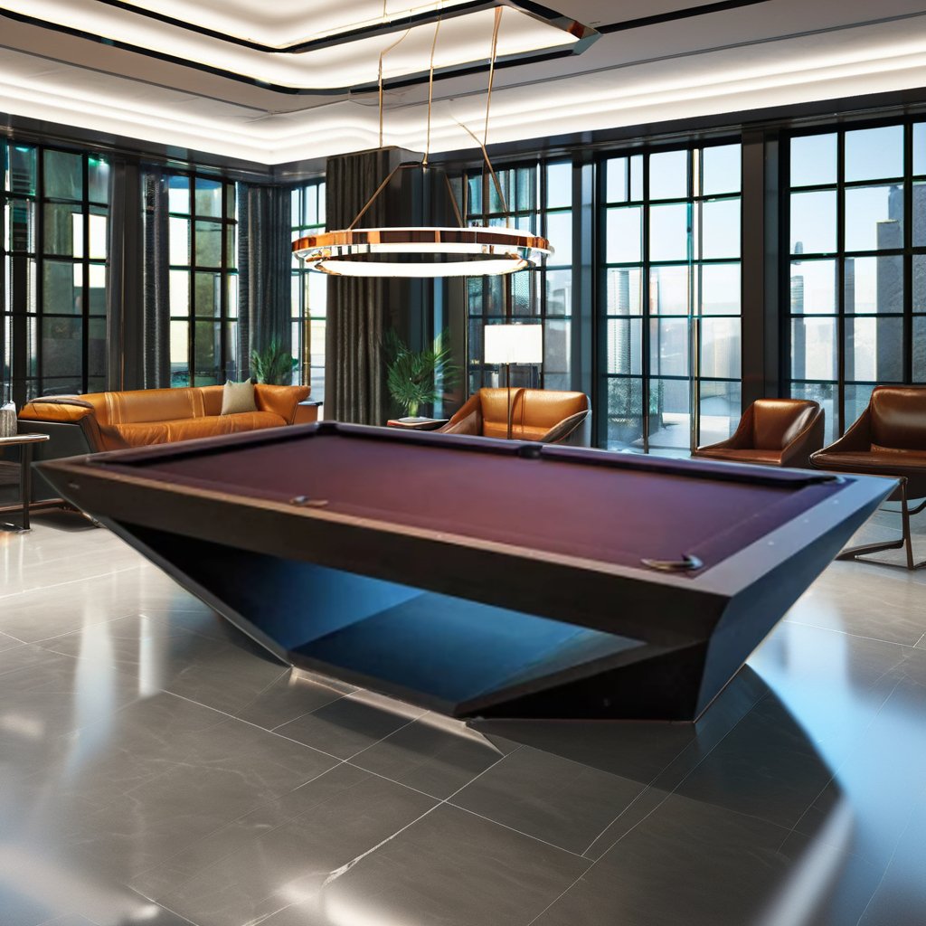 2024 new designs high-end modern style luxury snooker billiard tables 9ft 8ft 7ft size solid wood and slate pool table for sale