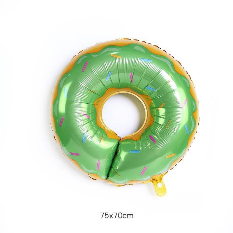 Green donut