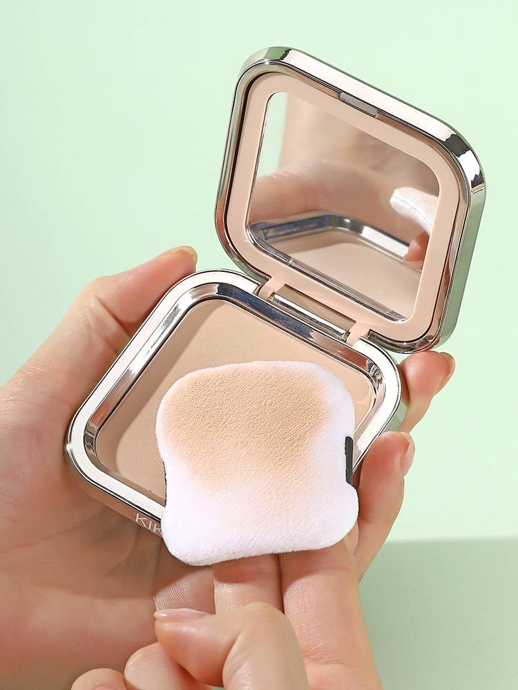 Kiko powder puff replaces double -sided velvet loose powder puff square fixed makeup powder dedicated velvet without eating powder