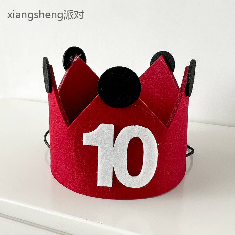 Red Crown Number 10
