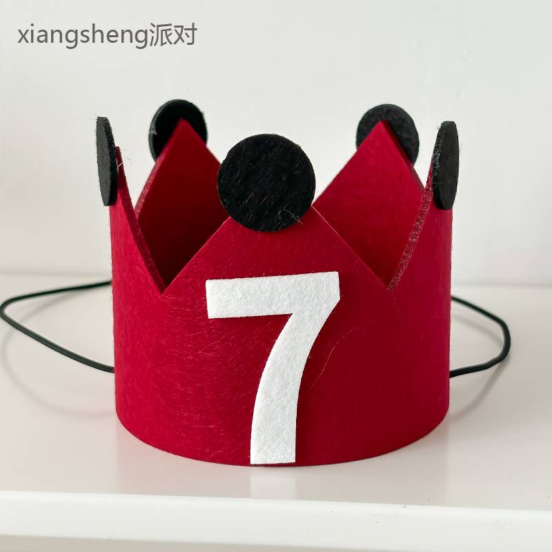 Red Crown Number 7