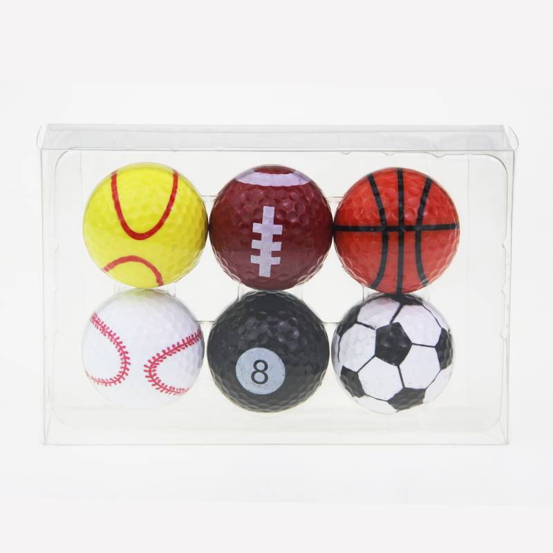 6 sets of transparent gift boxes