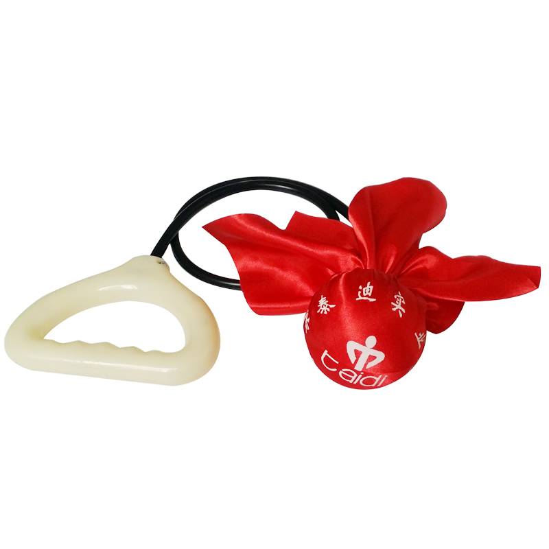 Middle -aged and elderly Teddy Wuji Fitness Ball shake the ball Taiji tap shoulder neck meridian meridian, back shot, massage square dance