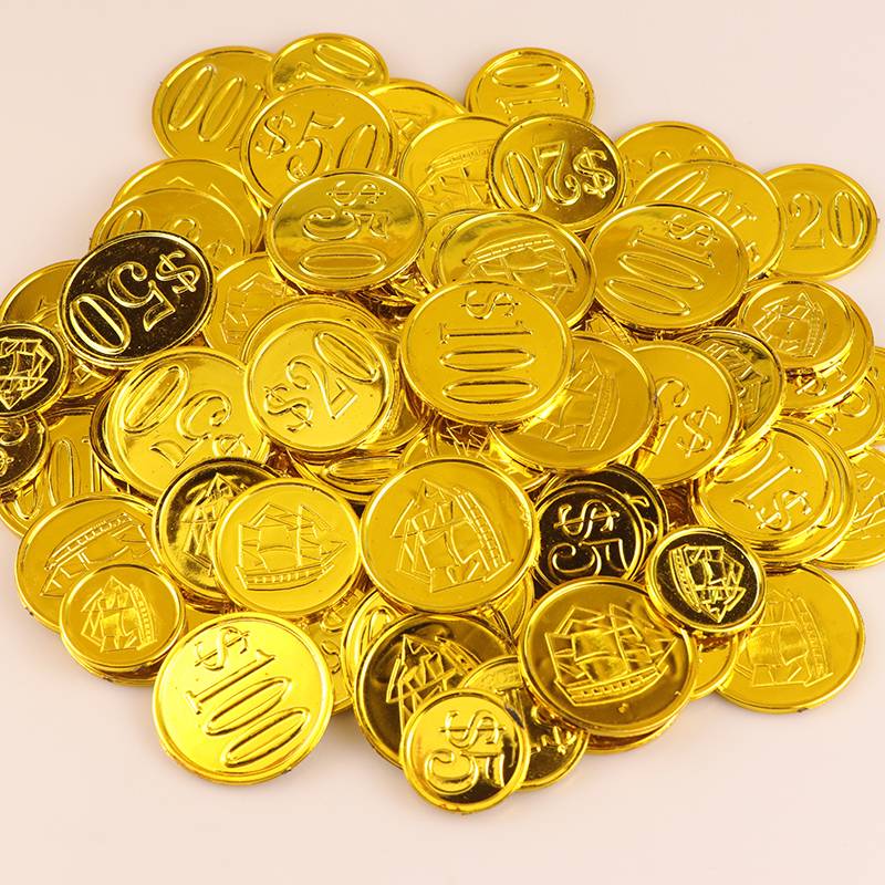 The event drawing channel has a face value coin simulation pirate gold coin grabbing game agent chip treasure treasure coin