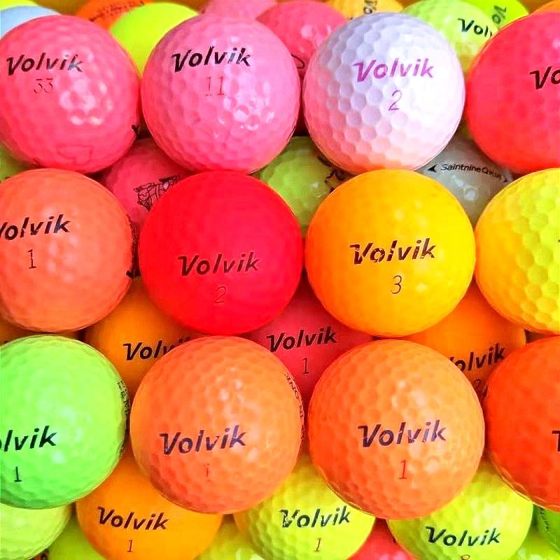 Volvik two-three-layer color ball 5-6 % new 50