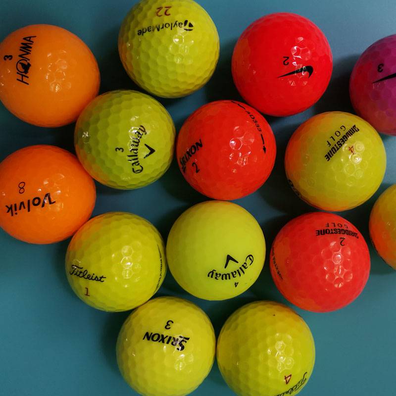 Big brand two-three-layer color ball 8-10 % new 50