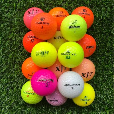 Small brand color ball 8-10 % new 50