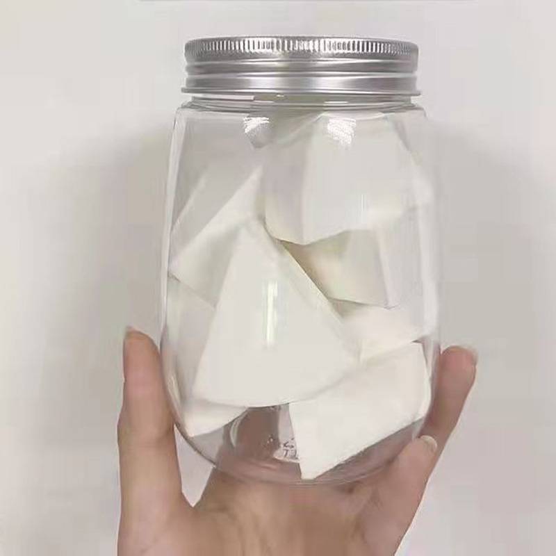 Mao Geping's same leather flour puff barrel (10)