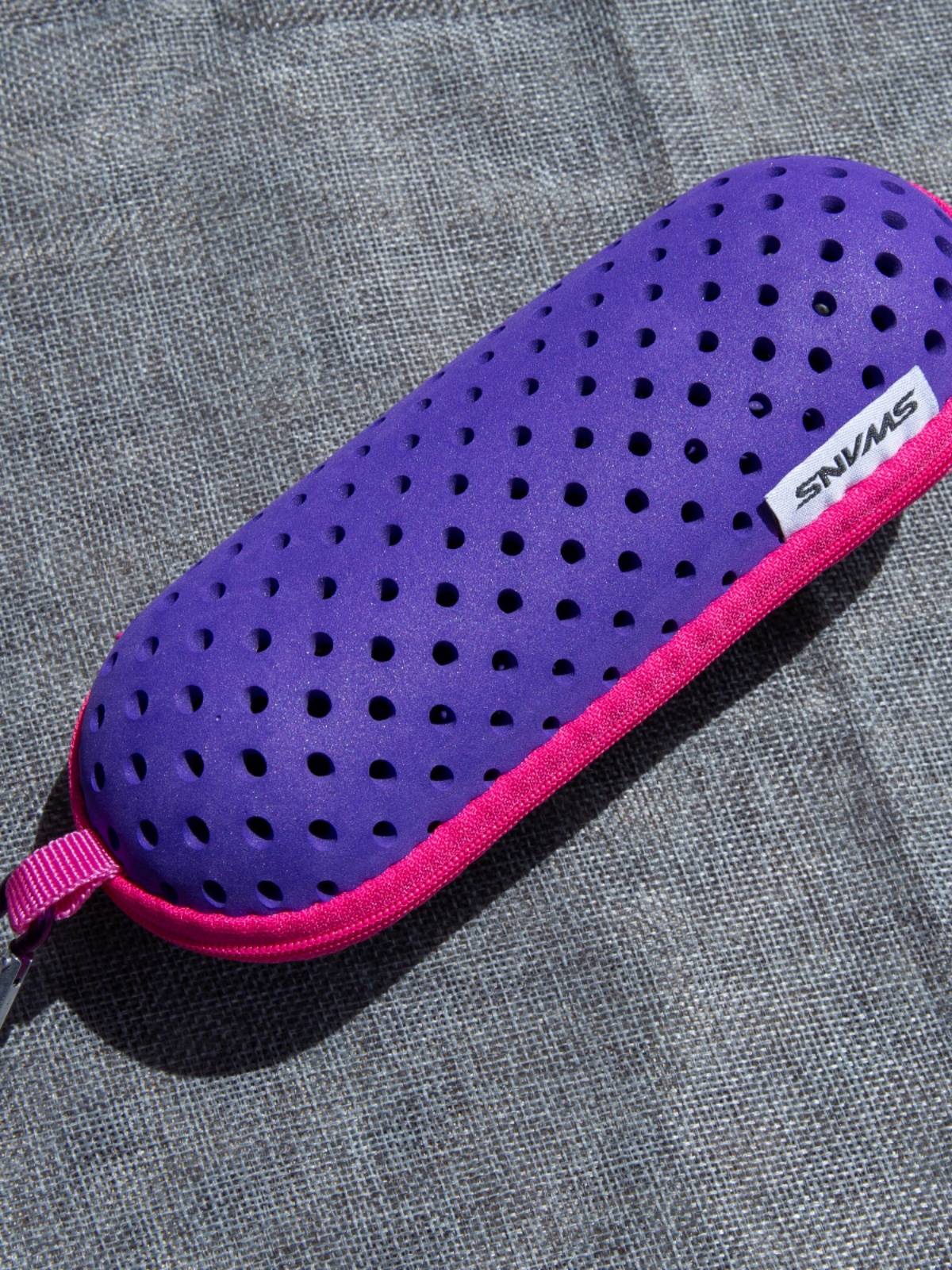 SWANS Shiyun swimming mirror box is breathable and soft, lens, lightweight draining swimming storage box with hook