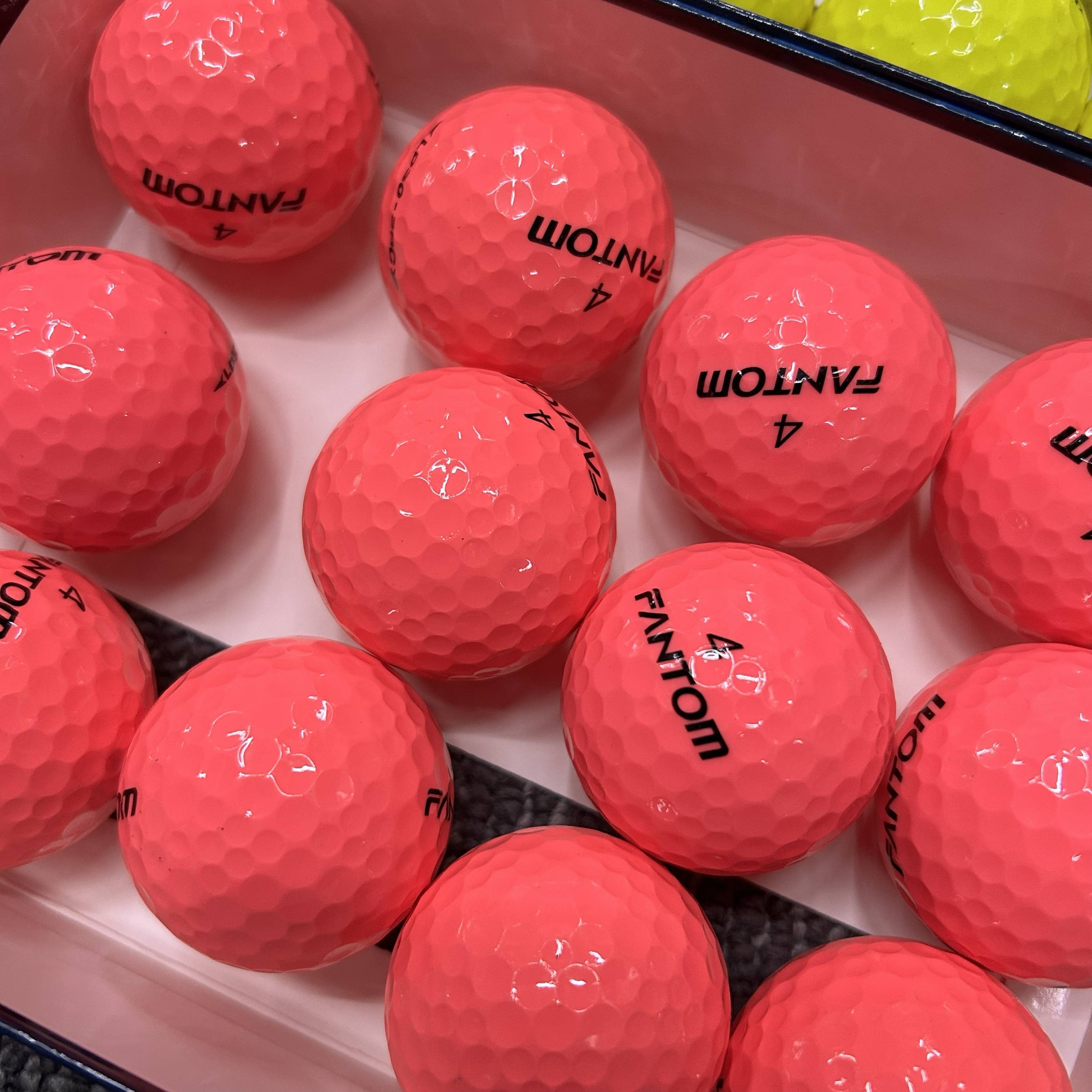 Micro flame export Korean golf color three -layer ball game ball spot