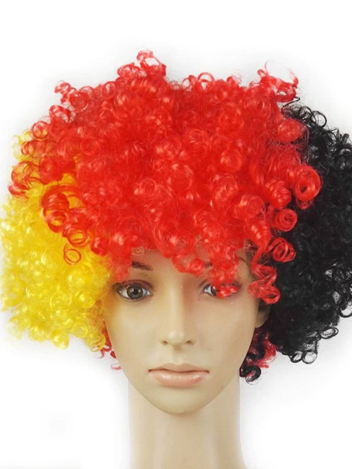 2024 European cup head jewelry wig Football fans head scarf head sleeve hat decorative atmosphere props cup