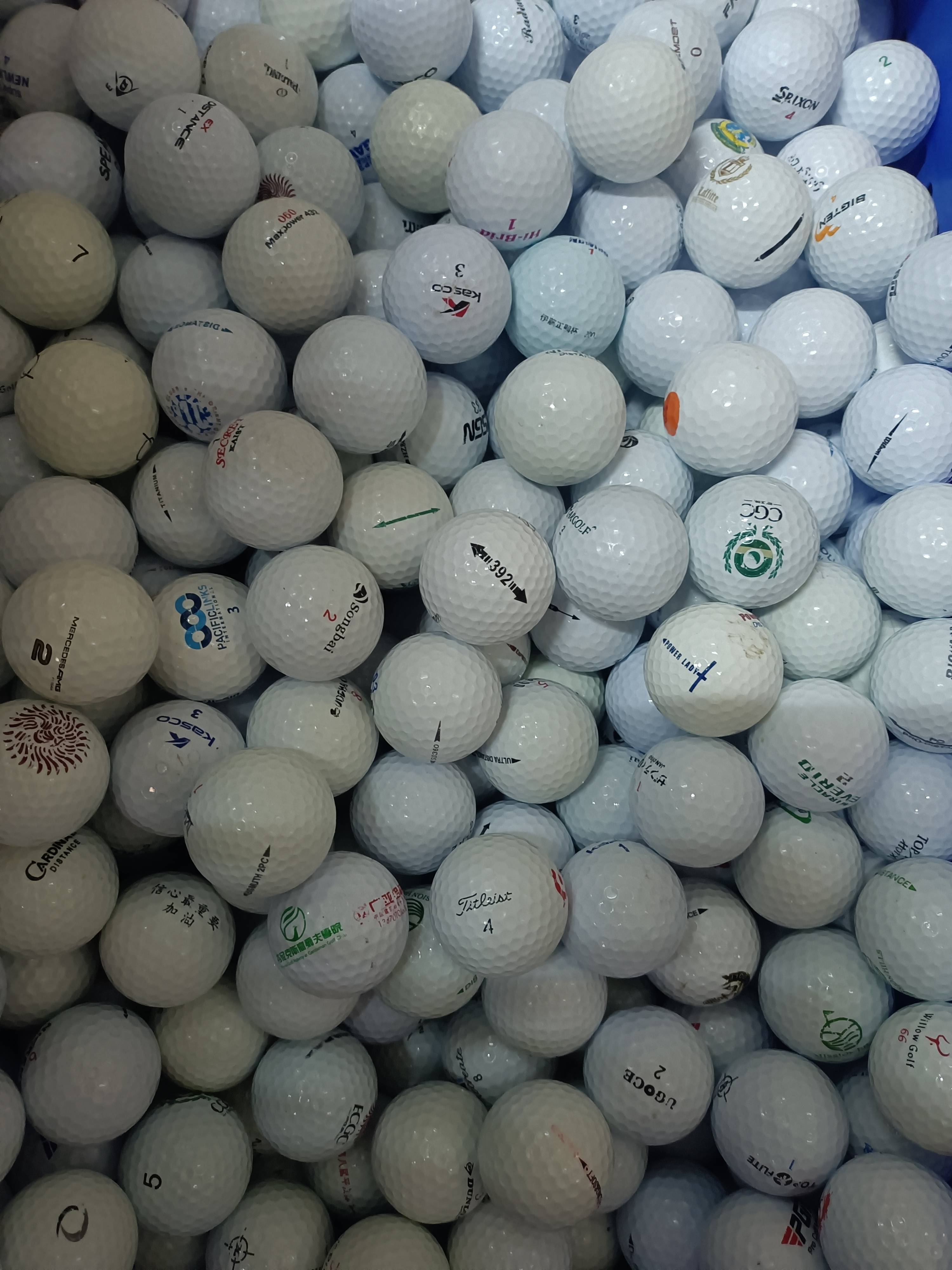 Miscellaneous balls 7-9 % new 50