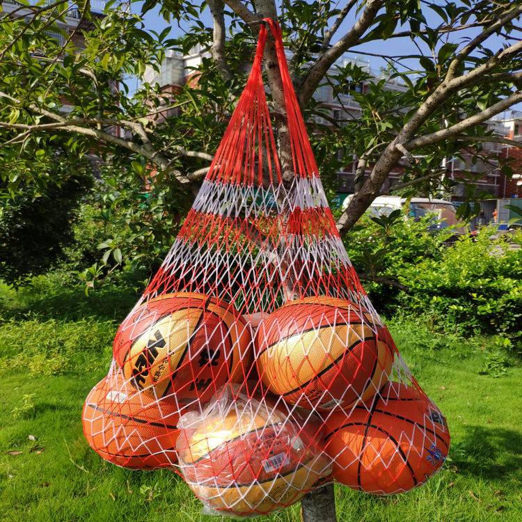Small mesh net pocket (red and white) about 90cm long