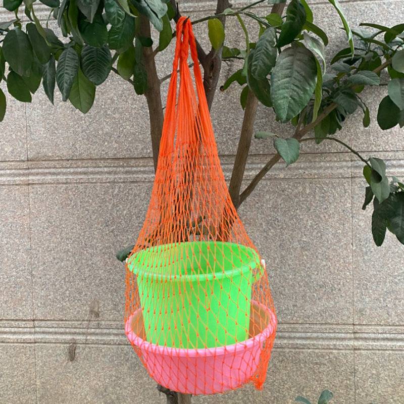 Small mesh net pocket (orange) about 90cm long