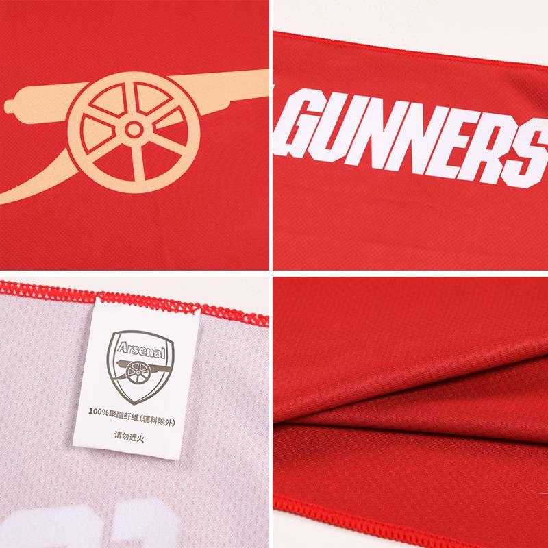 Arsenal Arsenal flagship store official authentic football exercise fitness wipe sweat and cold towels