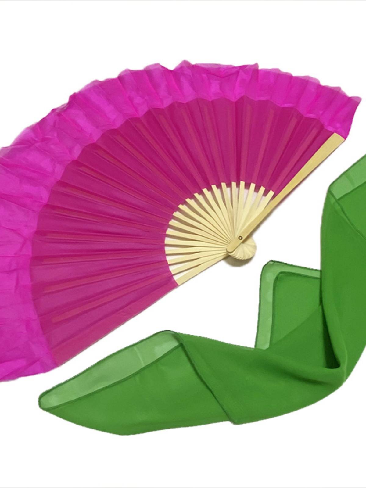 Eight -level Chashan Singing Fan Fan Silk Scarf Hand Scarf Chinese Dance Association Testing props Anhui Huagu Yunnan Fan