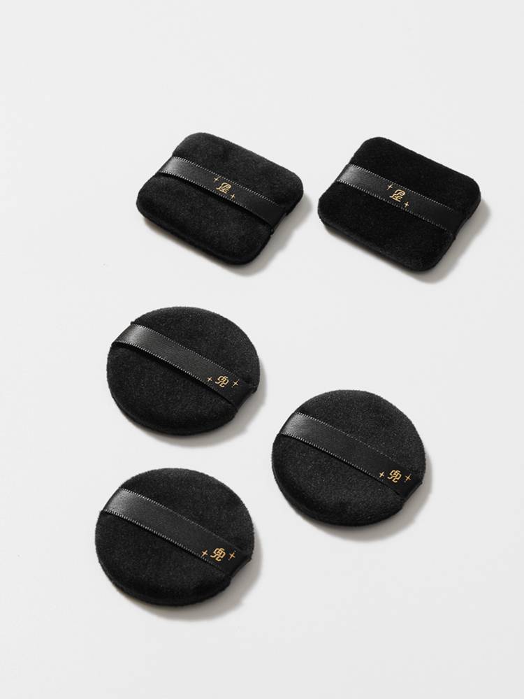 Star Pockets double -sided velvet puff blackened version does not fall off the pink power strong nars ct kiko replacement of puff 5 tablets
