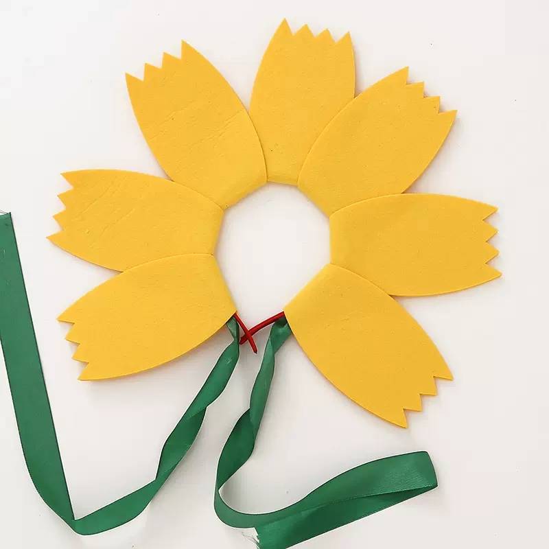 Sunflower headgear-yellow