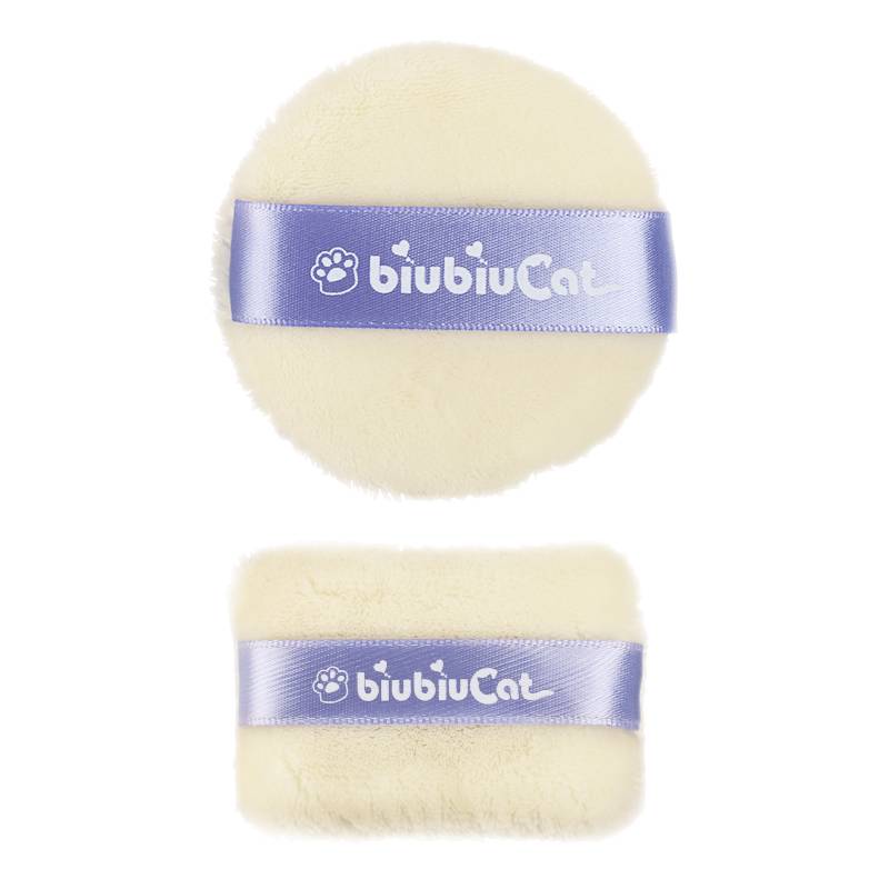BIUBIUCAT velvet powder replacement is suitable for Nas special loose powder puff velvet powder fixed makeup NARS puff