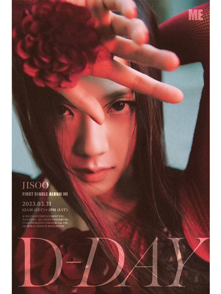 Flower Hand Flower Jinzhi Show the same dance, wrist prop, finger flower ring flower rings jisoo ring flowers