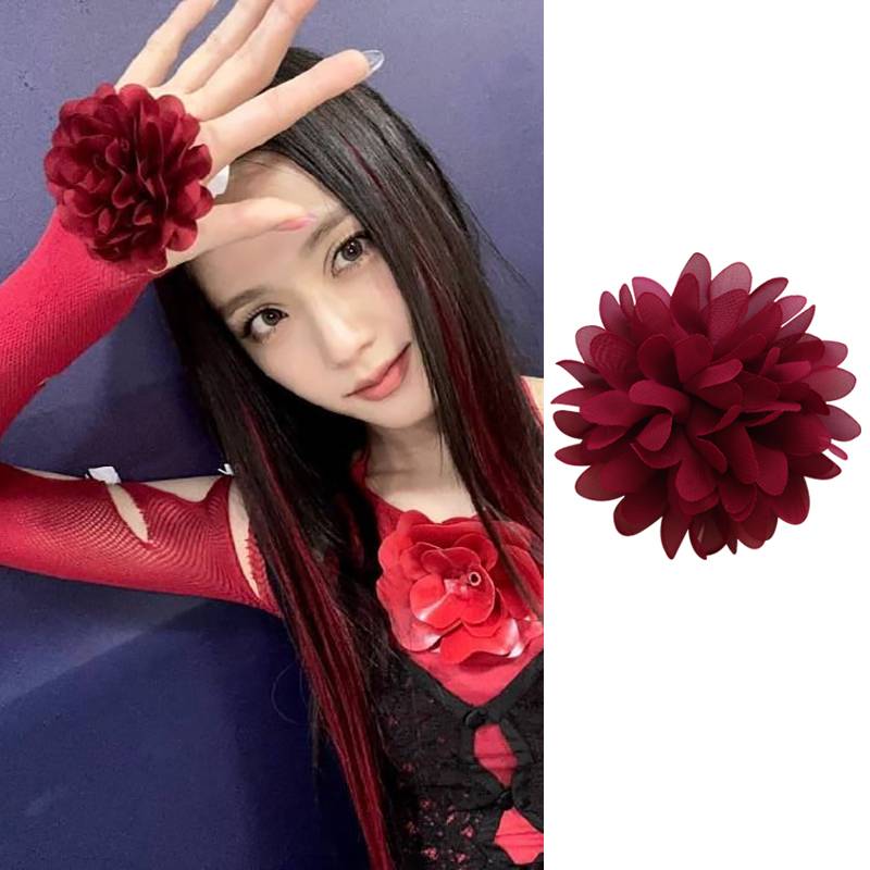 [1 pair] Jisoo is the same red