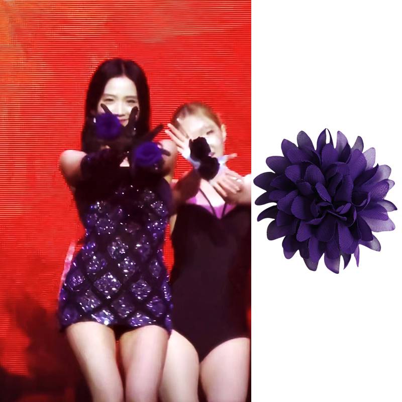 [1 pair] Jisoo the same purple