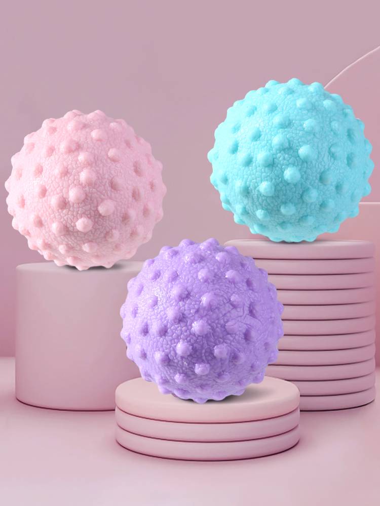 Fascinist foot massage ball muscle relaxation yoga fitness shoulder neck, back, back, back, wiper meridian meridian cervical ball