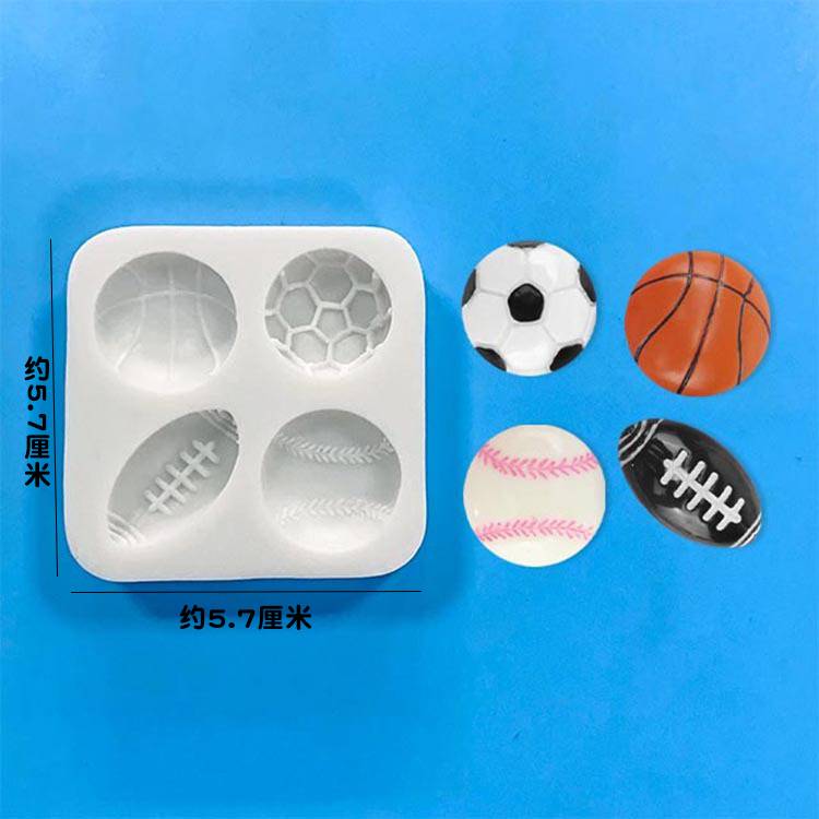 4 Football Basketball Volleyball Rugby